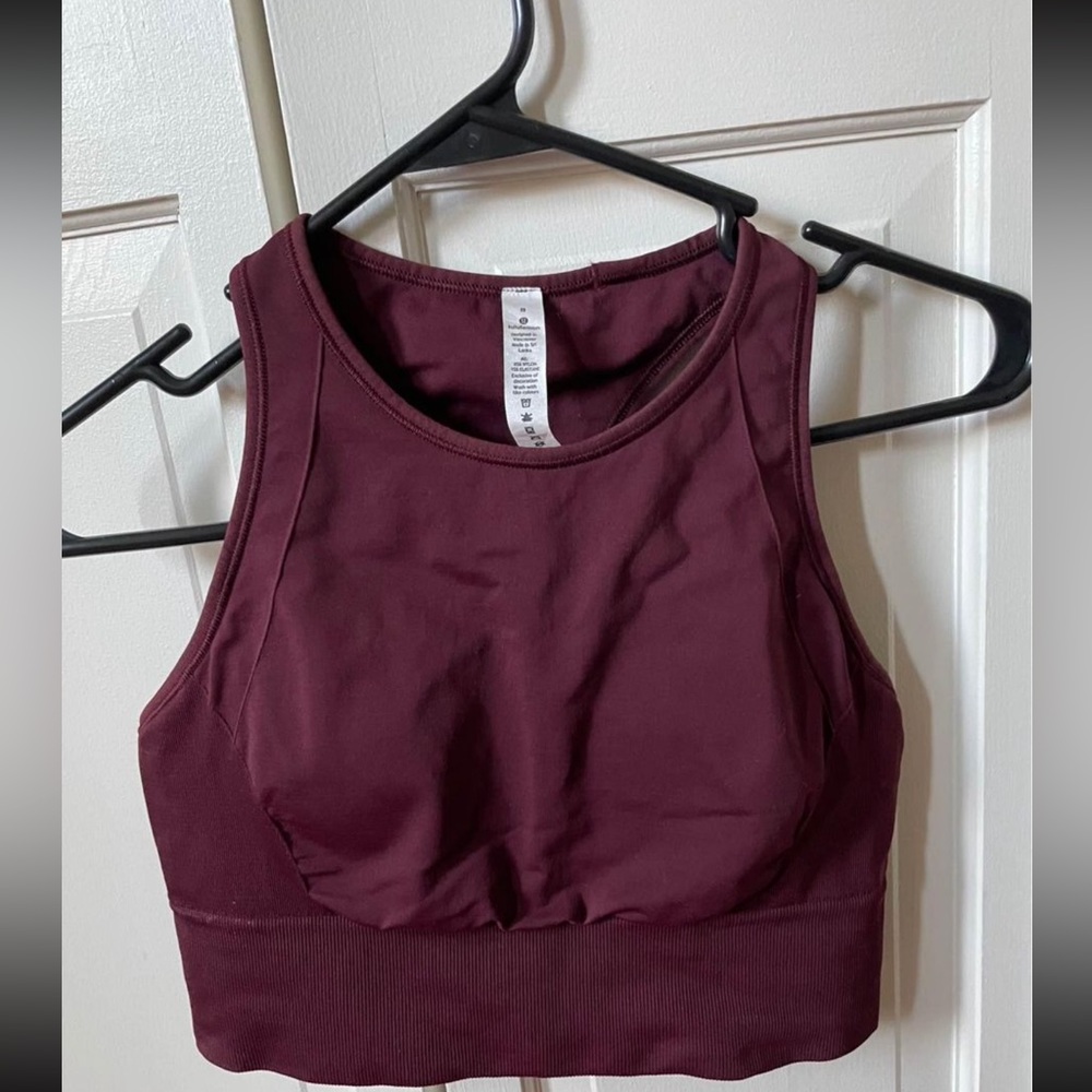 LULULEMON longline bra. Size 8. New without tags.